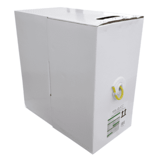 CAT6 (Yellow) UTP 23AWG PVC Solid CU 305m Pull Box DC2006Y