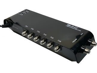SAC 6 Way Indoor UHF/DAB IR Pass LTE Amplifier // AE5046
