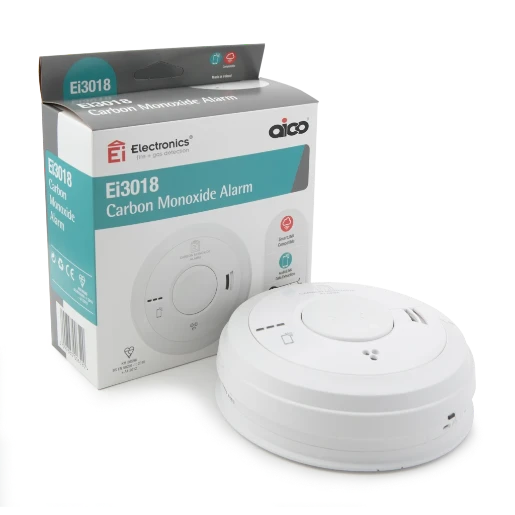 Aico Ei3018 Carbon Monoxide Alarm Mains 10Yr Lithium Back-Up
