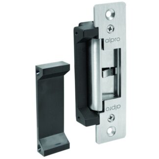 Alpro 12v DC ANSI Monitored with SS Short/Long Faceplate and 25mm Extension Lip - Fail Secure