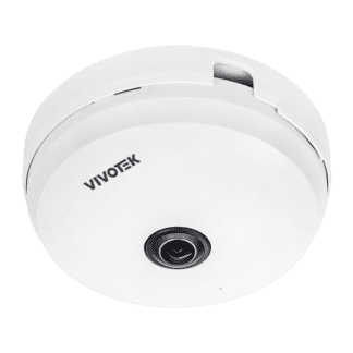 Vivotek 5MP, H.265, WDR Pro, SNV, Compact Size Fisheye Network Camera