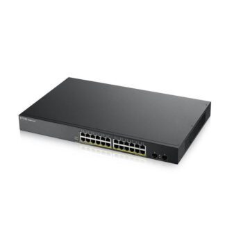 ZyXel 24-port GbE Smart Managed PoE Switch With GbE Uplink // GS1900-24HPV2-GB0101F