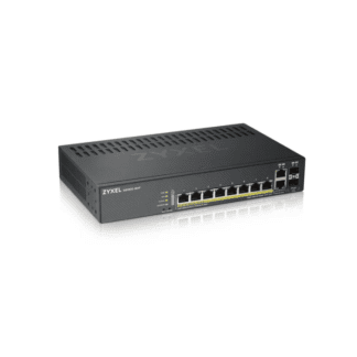 ZyXel 8-Port Gigabit Smart Managed PoE+ Switch, 130W, NebulaFlex Cloud // GS1920-8HPV2-GB0101F