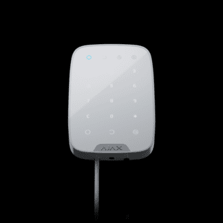 Ajax KeyPad Fibra Wired Indoor Touch Keypad (White)