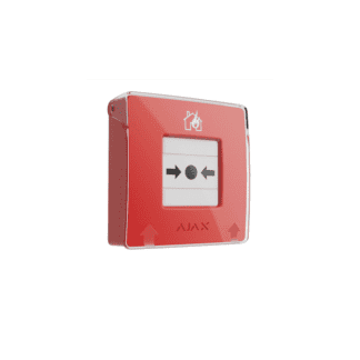 Ajax Manual Call Point Jeweller - Wireless Wall-mounted Button for Manual Fire Alarm Activation