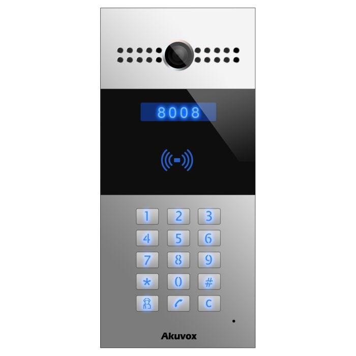 Akuvox SIP Intercom with Colour Camera, Keypad and RFID Card Reader