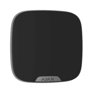 Ajax StreetSiren S DoubleDeck Wireless Outdoor SIren with a Clip Lock (Black)