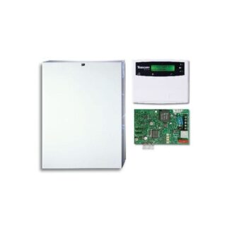 Texecom Premier Elite 48 Metal Panel with LCDP Keypad and COM2400 Communication Module