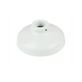 American Dynamics Indoor Pendant Cap, White, for Direct Threaded Pipe Mount