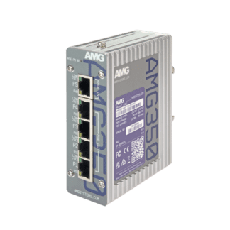 AMG Industrial 5 Port Unmanaged PoE Switch 4 x 10/100/1000Base-T(x)