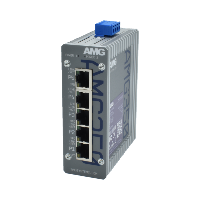 AMG Industrial 5 Port Unmanaged Switch