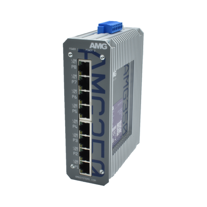 AMG Industrial 8 Port Unmanaged Switch