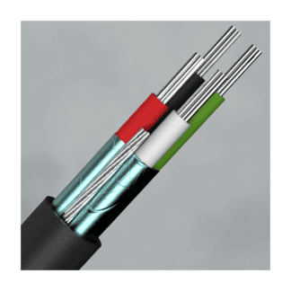 CQR Belden Style 8723 Cable | 2 Pair | Fca | HDPE | Black | 100m