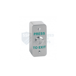 SSP Surface Narrow 19mm Stainless Steel Exit Button