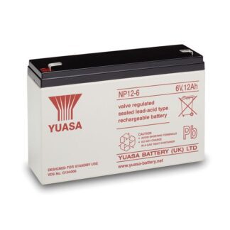 Yuasa General Purpose VRLA Battery (6V 12Ah)