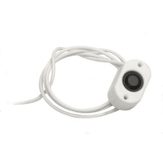 Dantech SPST White Push Button N/O Surface Mount with Buzzer