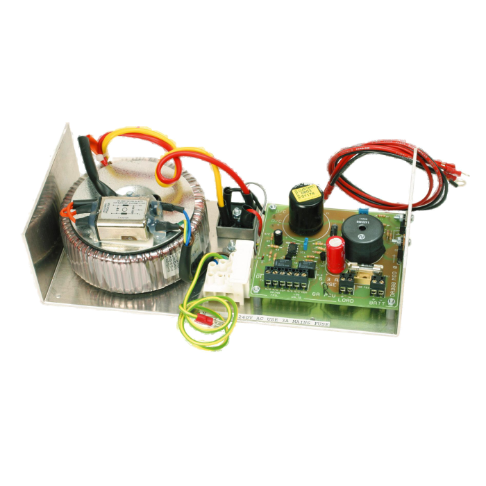 Dantech Open Frame 12V 6A DC Power Supply with UPS and Monitoring