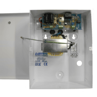 Dantech 12V 1.5A DC Power Supply with Integrated UPS & Monitoring