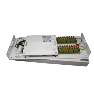 Dantech Mild Steel 16 x 12V 500mA DC Multi-purpose 8A Power Supply