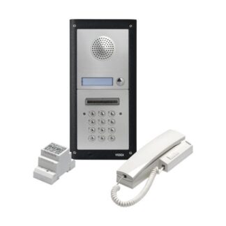 Videx 1 Button 4000 Series Surface Audio Kit with Codelock