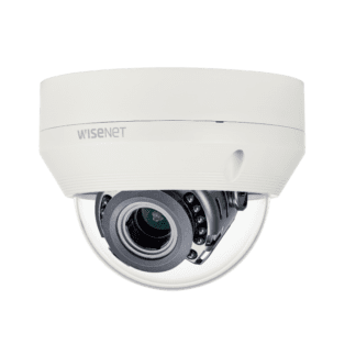 Hanwha 1080p Varifocal Analogue HD Vandal-Resistant IR Dome Camera - HD+ Series