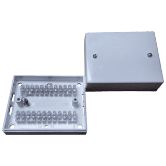 Knight Grade 3, 22+2 White Terminal Junction Box