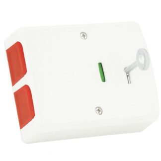 Hoyles White Double Push Panic Button