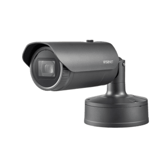 Hanwha 2 Megapixel Network IR Bullet Camera, 70m IR Range, 5.2-62.4mm Optical Lens - X Series