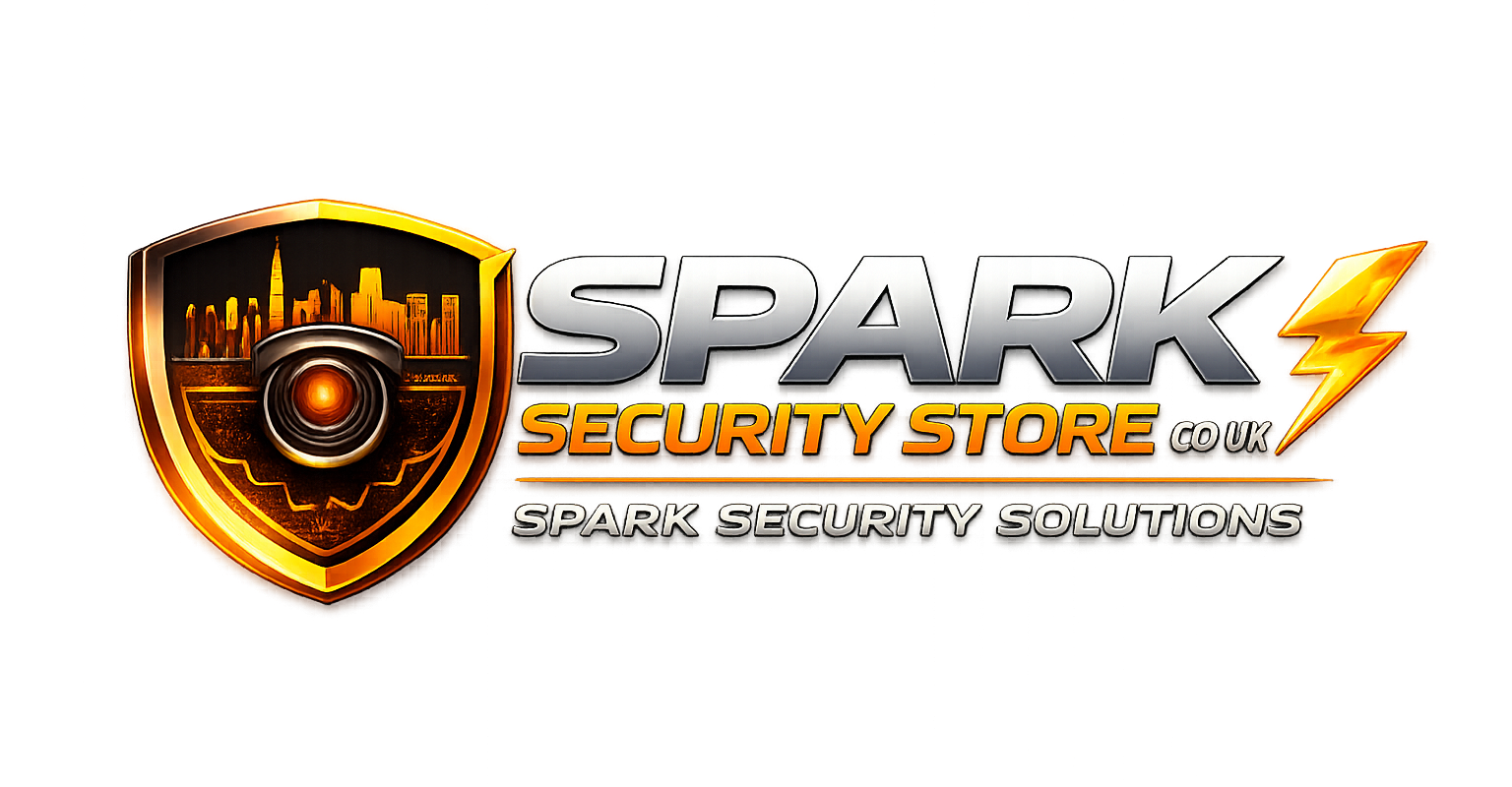 Spark Security Store logo – UK supplier of CCTV systems, burglar alarms, access control and electrical equipment